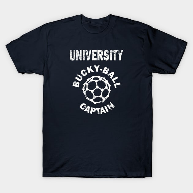 University Bucky-Ball Captain T-Shirt by StopperSaysDsgn